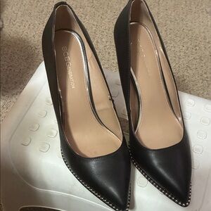BCBGeneration Black Studded Heels